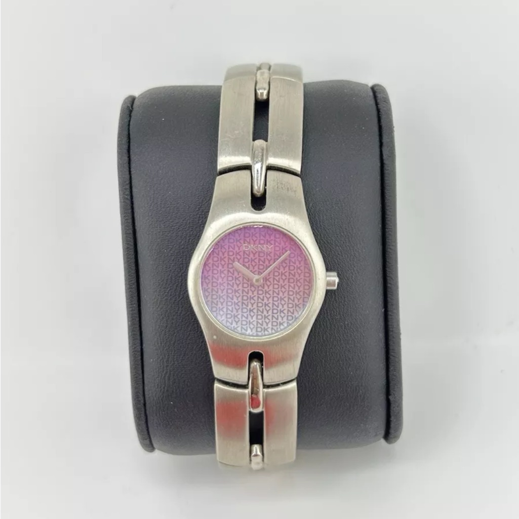 Dkny BluePurple Dial Stainless Steel Ladies Watch 168